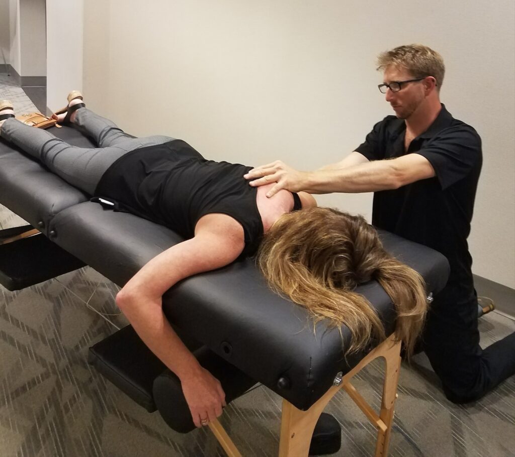 Deep tissue massage